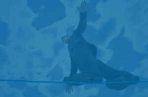 Staying on track with a financial plan - conceptual