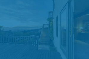 Deck view of a vacation rental property.