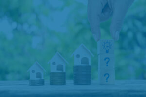 Real estate investment concept - saving money for college expenses