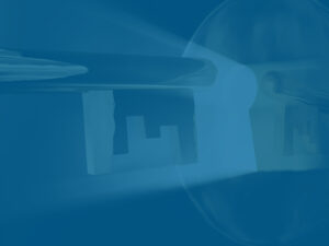 Crypto security concept - digital lock and key