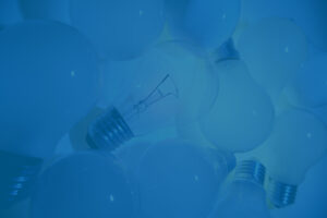 Lightbulbs - donor-advised funds concept