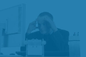 Frustrated businessman - ROBS Mistakes concept