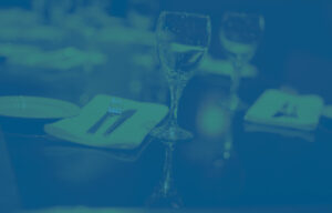 restaurant table, representing tax deductions for business meals and entertainment