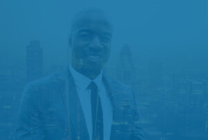 Businessman and cityscape, representing tax planning tips for entrepreneurs